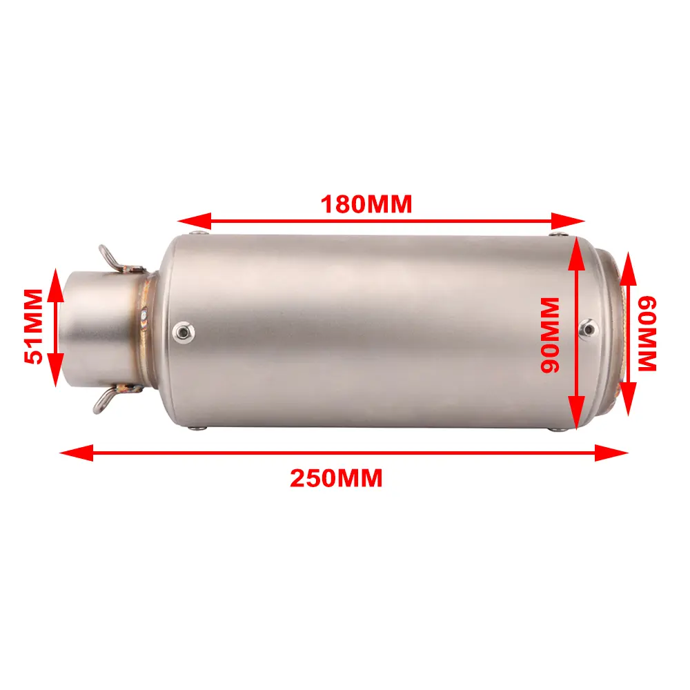 Exhaust Pipe for GY6 ATV Scooter-1