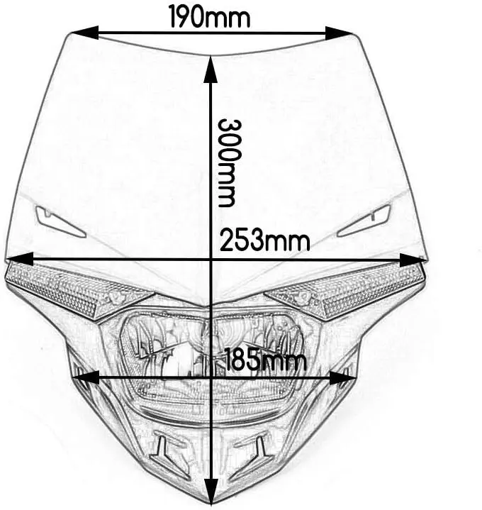 LED Headlight For Universal-2