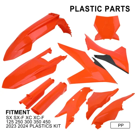 Plastic Fender Fairing Kits Set For KTM