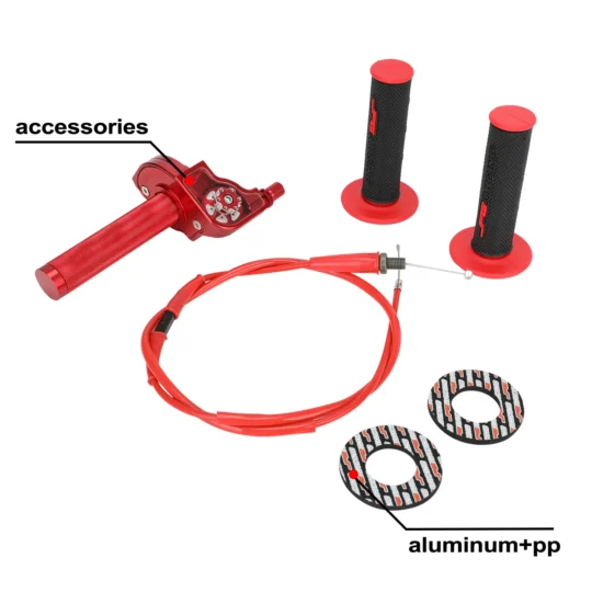 Throttle Kit For 22mm HandleBars Dirt Bike